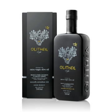 올리테아 프리미엄 고폴리페놀 엑스트라 버진 올리브 오일 – 500ml 코르푸 리아놀리아 | 수상 경력에 빛나는 그리스산 유기농 엑스트라 버진 올리브 오일, 냉압착 방식, 건강 효능 인증