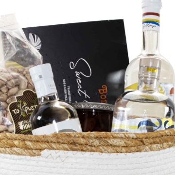 Greek Mezze Wicker Basket Greek Mezze Wicker Basket