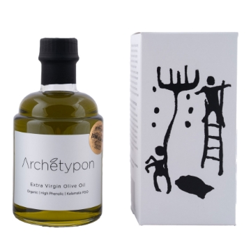 Archetypon Organic Premium, High Phenolic EVOO, Limited Production, Kalamata PDO, 250ml Archetypon Organic Premium, High Phenolic EVOO, Limited Production, Kalamata PDO, 250ml