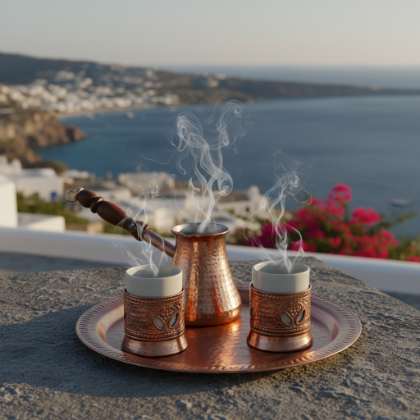 범주 커피와 차 의식의 그림