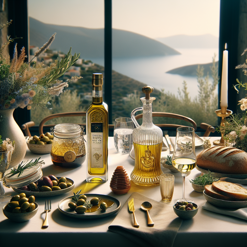 지중해식 장수 비결: 엘레니아나와 함께하는 엑스트라 버진 올리브 오일과 희귀 꿀의 건강 여정