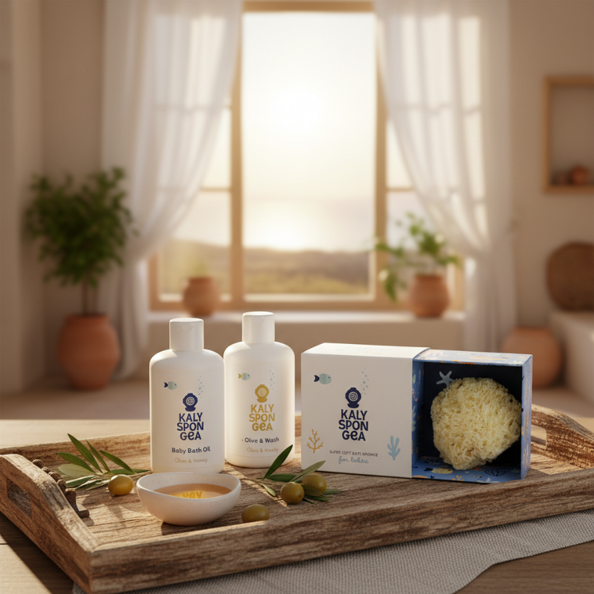 아이를 위한 자연주의 목욕 & 케어: 그리스 테루아에서 찾은 순수함