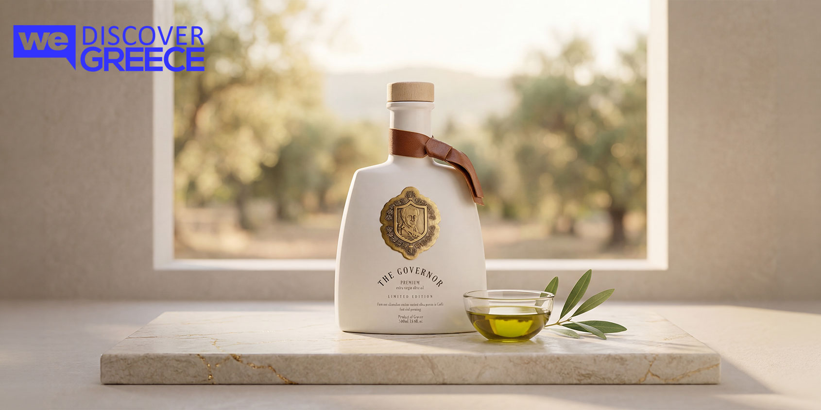 코르푸산 한정판 수상 경력의 EVOO,