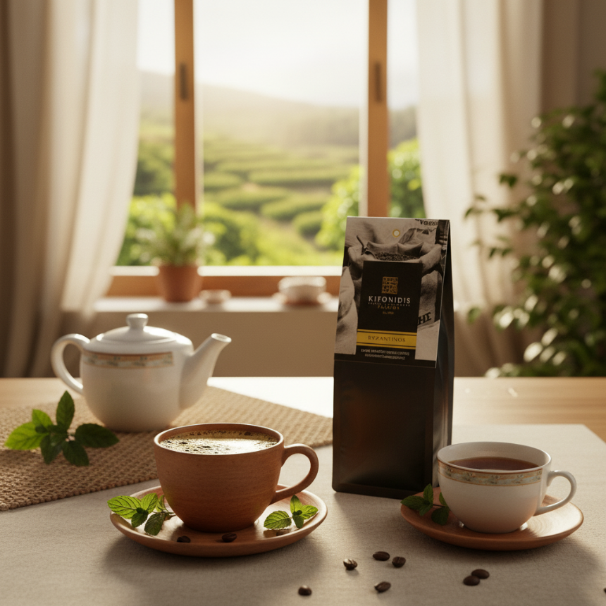 지속 가능한 럭셔리 음료: 원두에서 컵까지의 미학