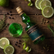 Promponas Naxos Green Citron Special Liqueur 350ml on a clean ecommerce background