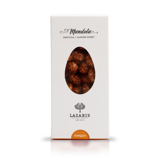Lazaris Mandola Kumquat – Greek Caramelized Kumquat, 200g by Lazaris - Primary product photo