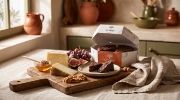 Lazaris Fig Pie Kumquat - Greek Fig Paste, 200g on a clean ecommerce background