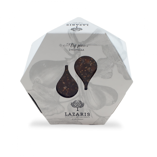 Lazaris Fig Pie Spicy With Ouzo – Traditional Corfiot Fig Paste, 200g by Lazaris - Primary product photo