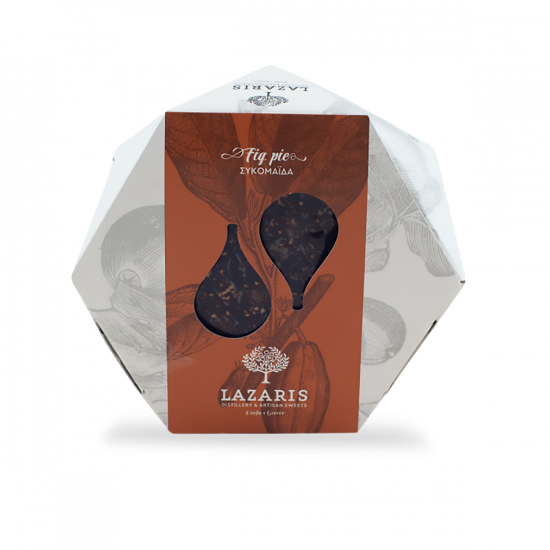 Lazaris Fig Pie Chocolate-Brandy – Corfiot Fig Dessert, 200g by Lazaris - Primary product photo