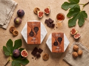 Lazaris Fig Pie Chocolate-Brandy – Corfiot Fig Dessert, 200g on a clean ecommerce background