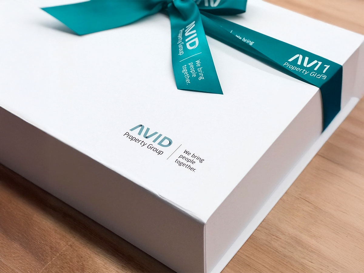 핫포일 로고 리본